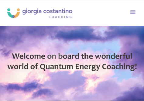 Giorgia Costantino Coaching homepage